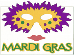 mardi gras mask free svg